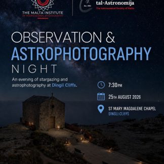 MIPP and The Astronomical Society of Malta Astrophotography Night